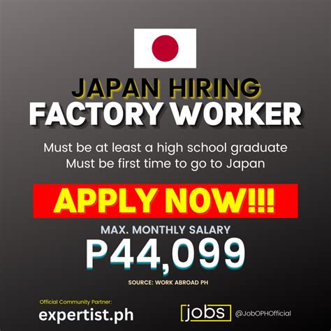 Japan Jobs for Filipinos from Hiring Agencies in 2023.